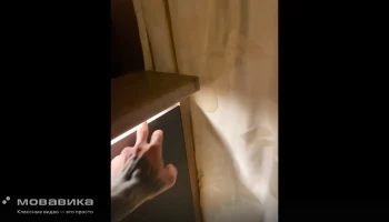 Новый проек Настенное зеркало с тумбами по бокам и рабочим столом Дизайнерский проект от LUXURY HOME